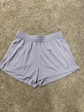 Jordan Women's Light Grey Athletic Shorts